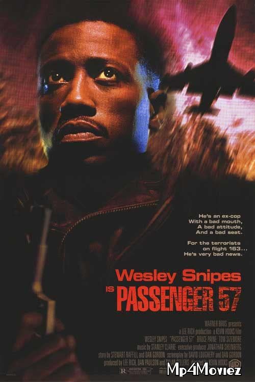 poster of Passenger 57 1992 Hindi Dubbed Movie