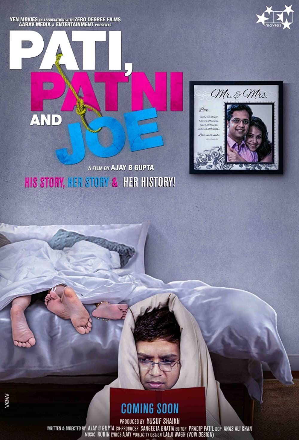 poster of Pati Patni and Joe (2021) Hindi HDRip