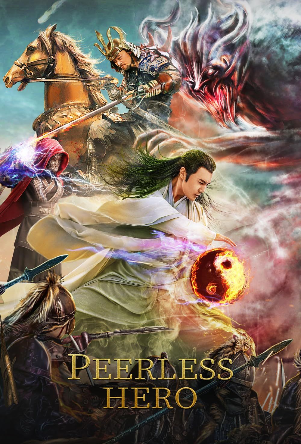 poster of Peerless Hero (2018) Hindi Dubbed Movie