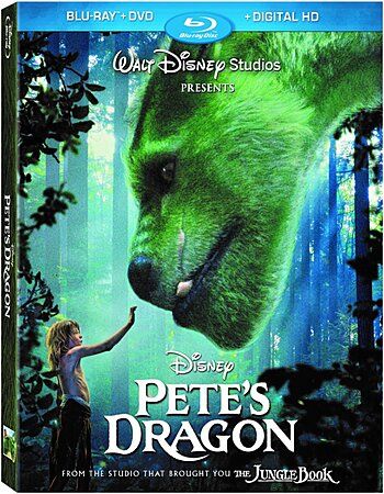 poster of Petes Dragon (2016) Hindi Dubbed BluRay