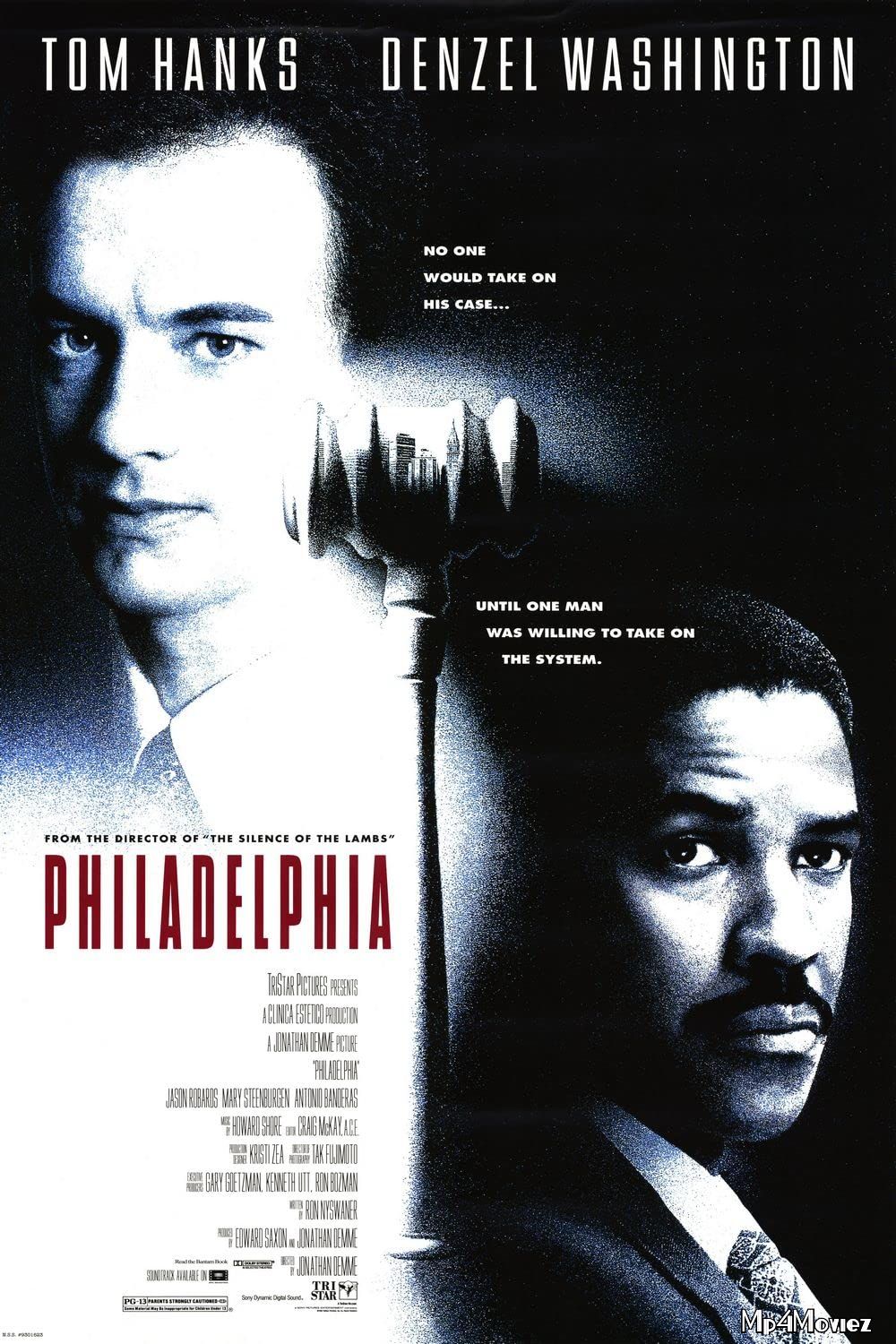 poster of Philadelphia 1993 Hindi Dubbed Movie