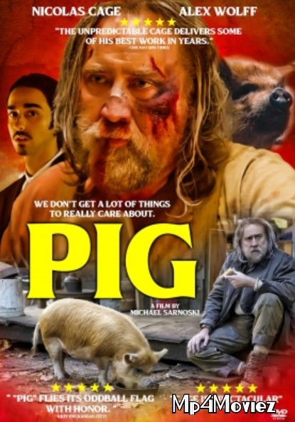 poster of Pig (2021) Hindi (Voice Over) Dubbed HDRip