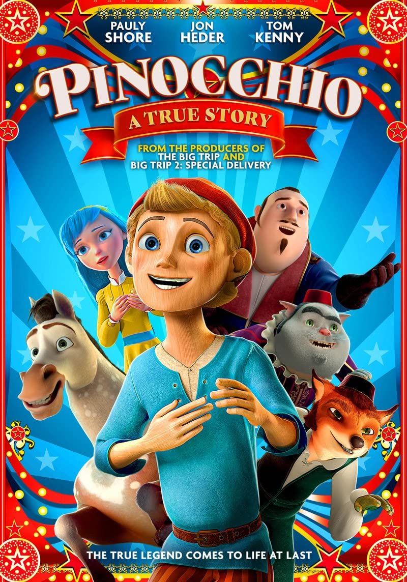 poster of Pinocchio A True Story (2022) Hindi Dubbed HDRip