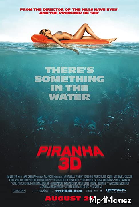 poster of Piranha 3D (2010) Hindi Dubbed BluRay