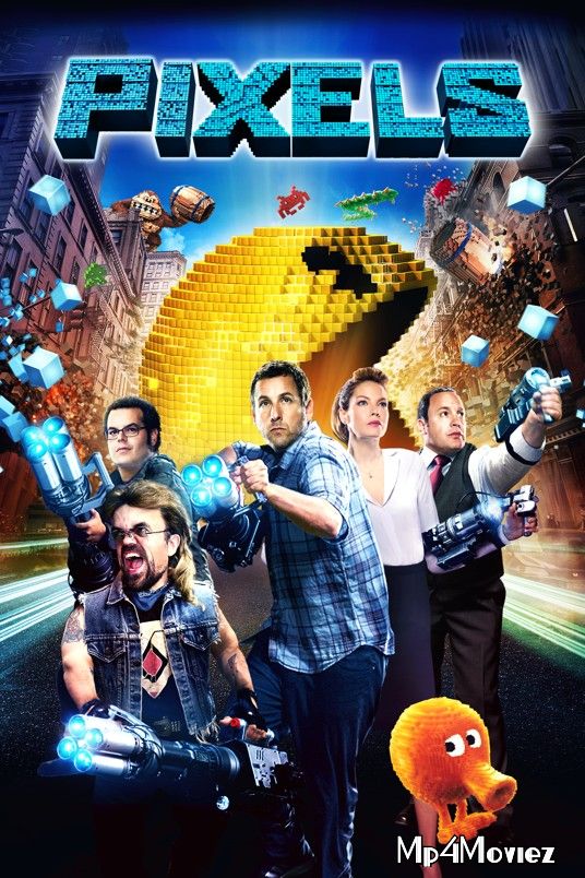 poster of Pixels 2015 Hindi Dubbed Movie