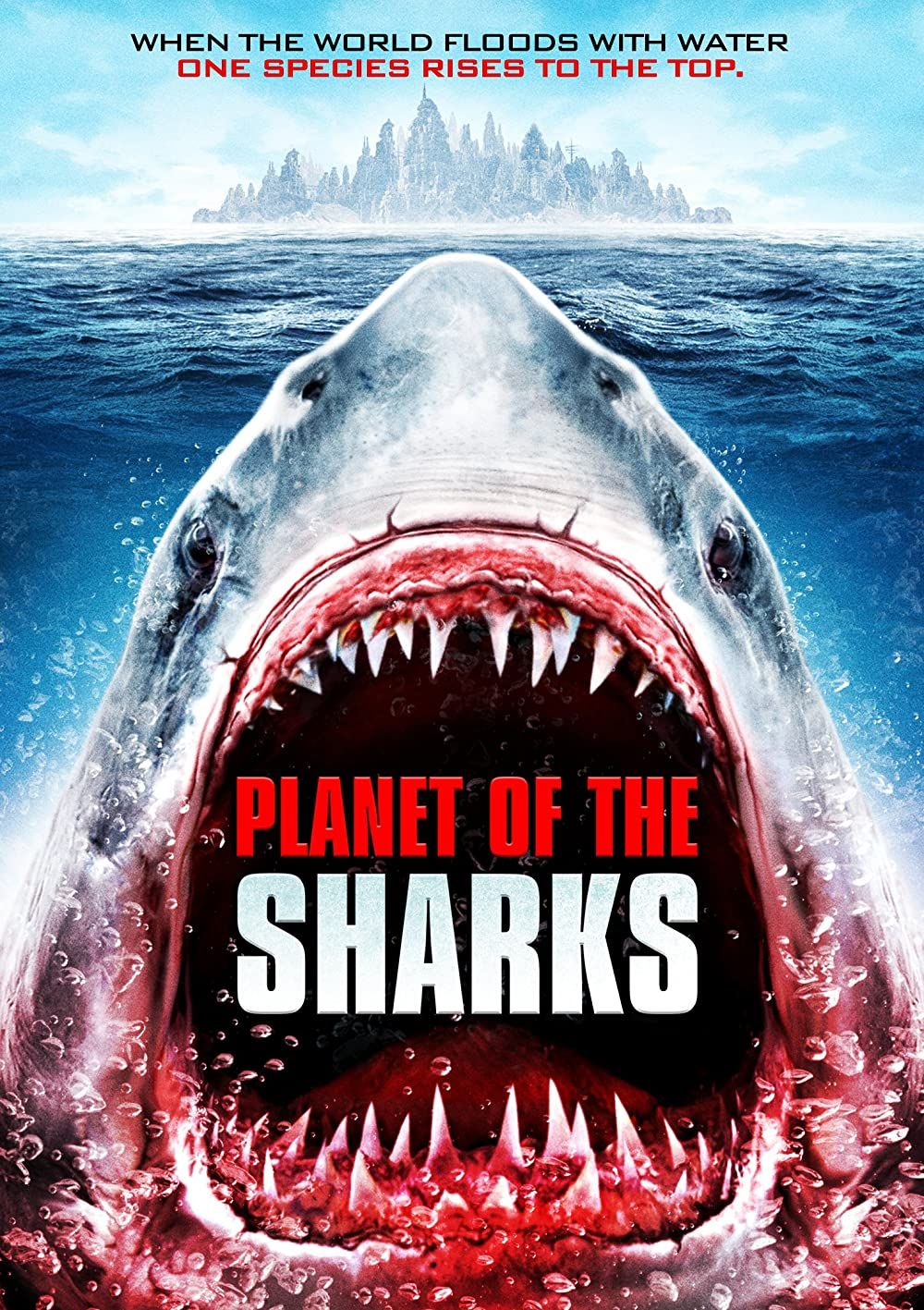 poster of Planet of the Sharks (2016) Hindi Dubbed BluRay