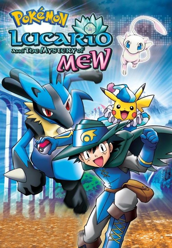 poster of Pokemon: Lucario and the Mystery of Mew (2005) Hindi Dubbed BluRay