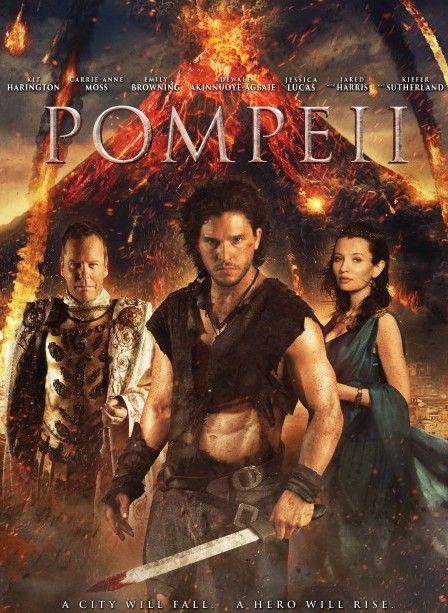 poster of Pompeii (2014) Hindi Dubbed