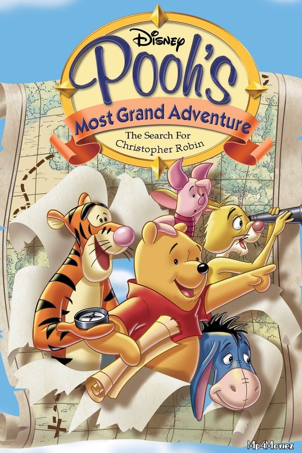 poster of Poohs Grand Adventure: The Search for Christopher Robin 1997 Hindi Dubbed Movie