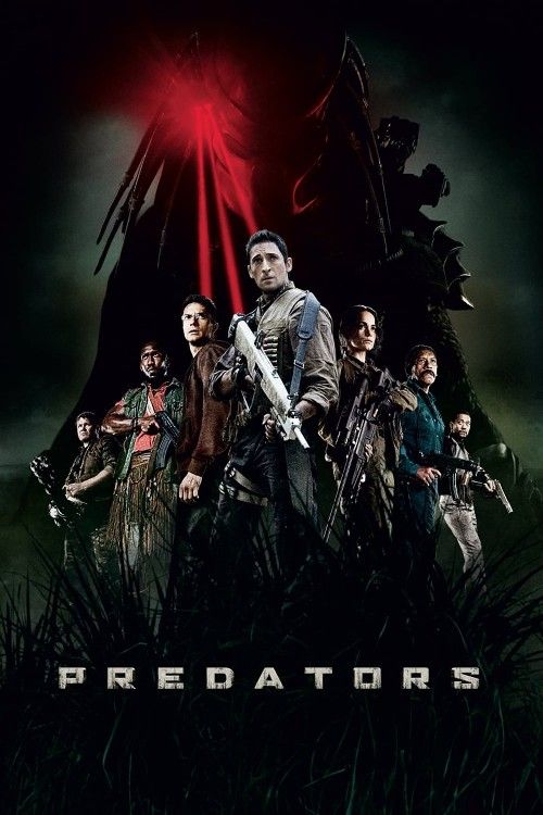 poster of Predators (2010) REMASTERED Hindi Dubbed Movie