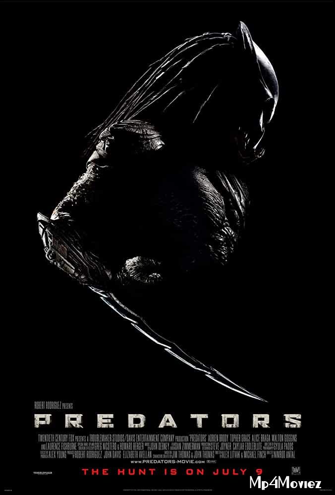 poster of Predators 2010 Hindi Dubbed Movie