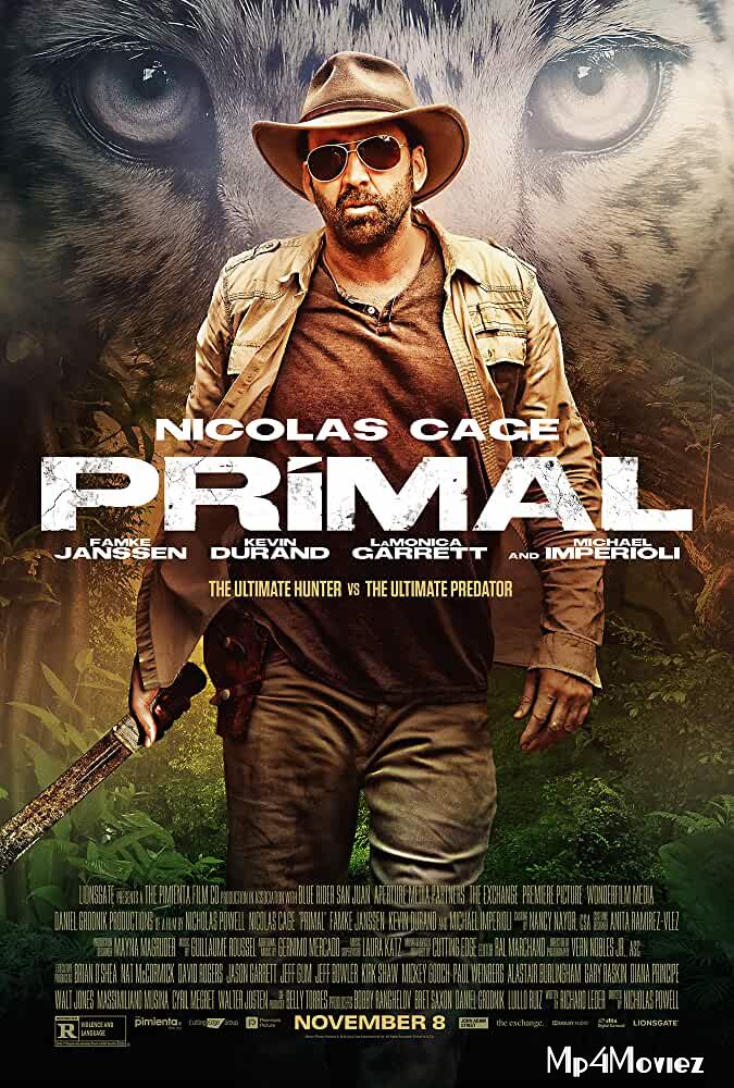 poster of Primal 2019 Hindi Dubbed Movie