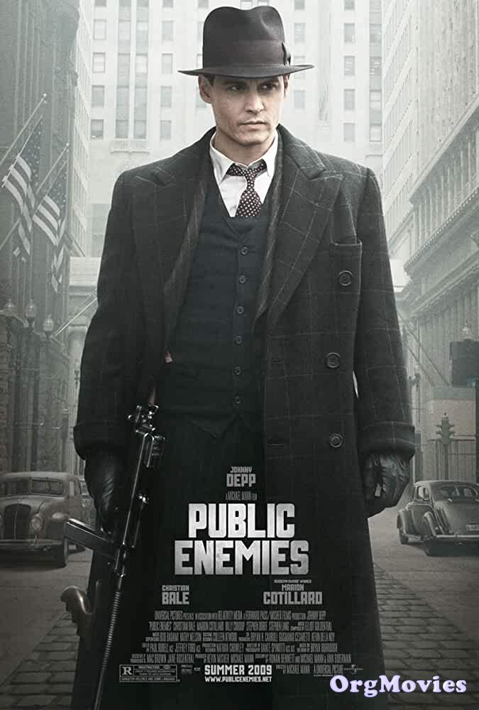 poster of Public Enemies 2009 Hindi DUbbed Full Movie