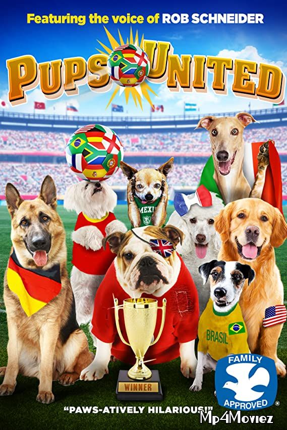 poster of Pups United (2015) Hindi Dubbed BRRip