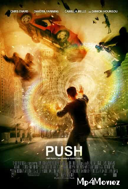 poster of Push 2009 Hindi Dubbed Movie