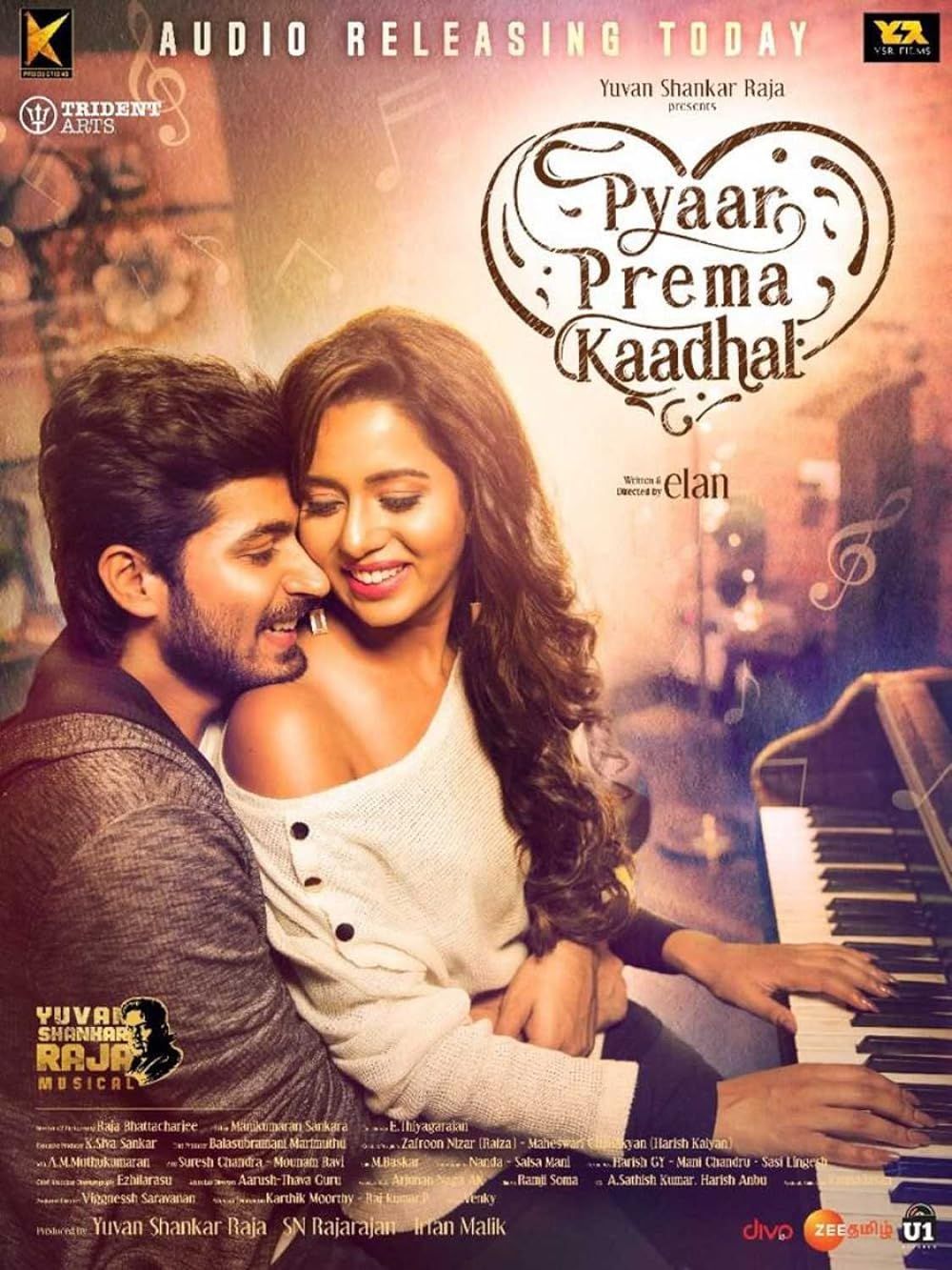 poster of Pyaar Prema Kaadhal (2018) UNCUT Hindi ORG Dubbed Movie