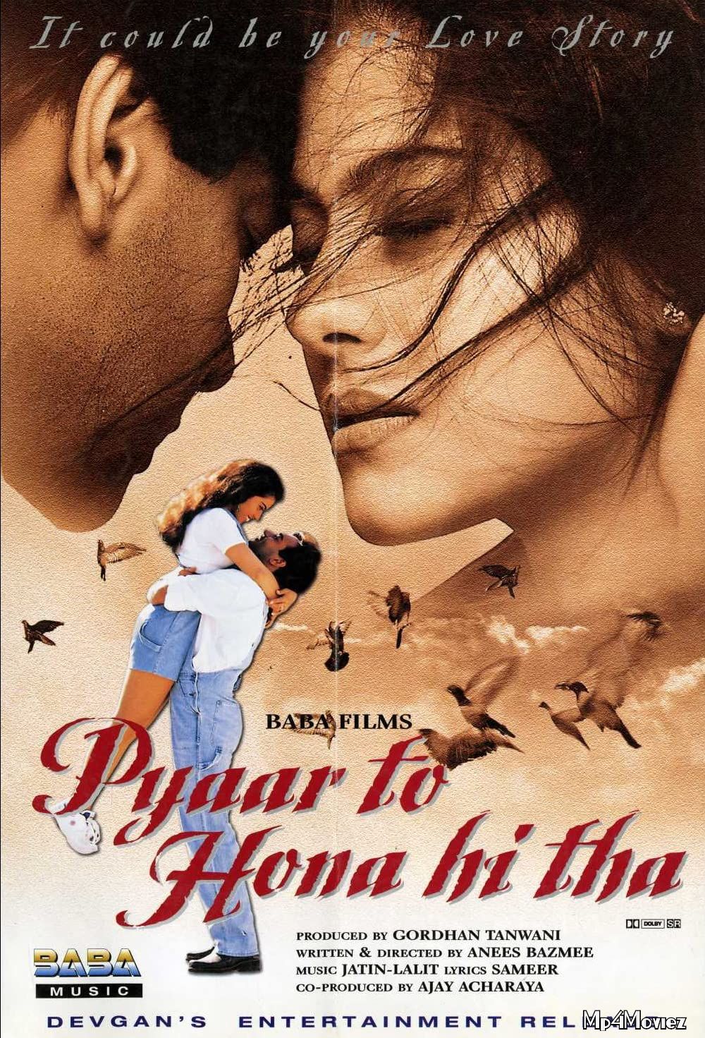 poster of Pyaar To Hona Hi Tha (1995) Hindi Movie HDRip