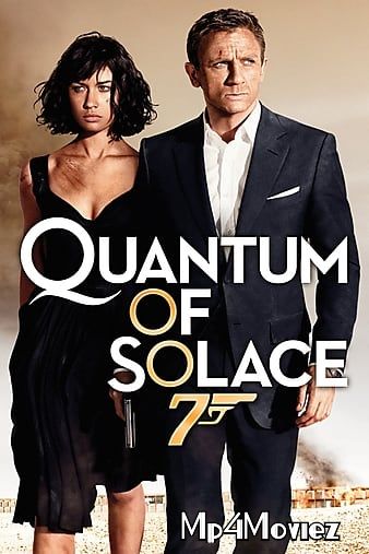 poster of Quantum of Solace (2008) Hindi Dubbed BluRay