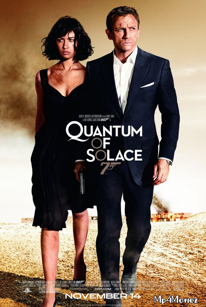 poster of Quantum of Solace 2008 Hindi Dubbed Full Movie