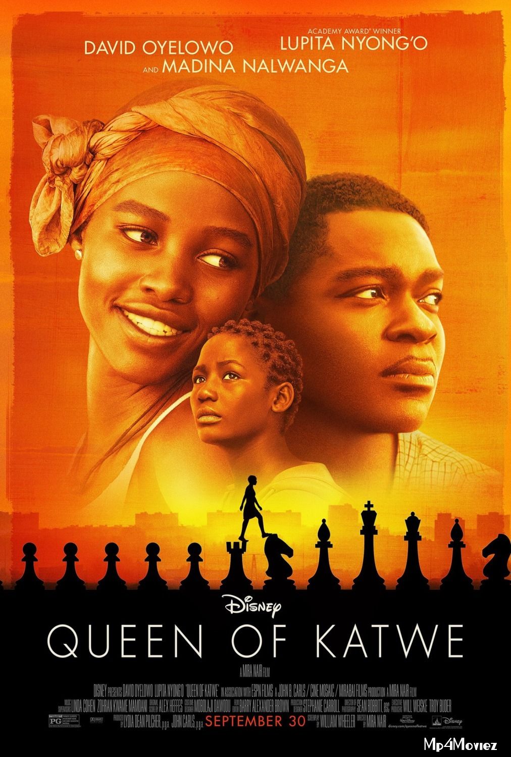 poster of Queen of Katwe 2016 Hindi Dubbed Full Movie