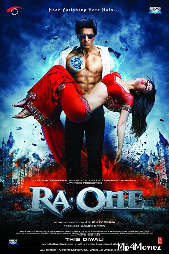 poster of Ra One (2011) Hindi HDRip