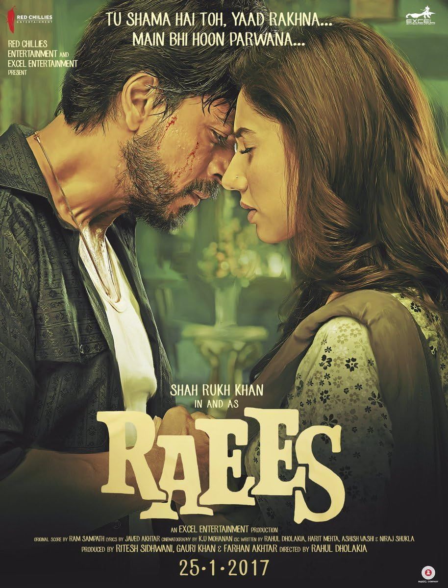 poster of Raees (2017) Hindi Movie