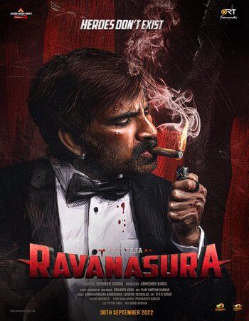 poster of Ravanasura (2023) Hindi HQ Dubbed HDRip