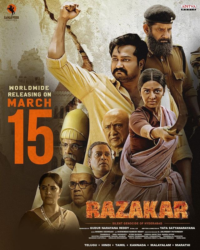 poster of Razakar (2024) Hindi Dubbed Movie