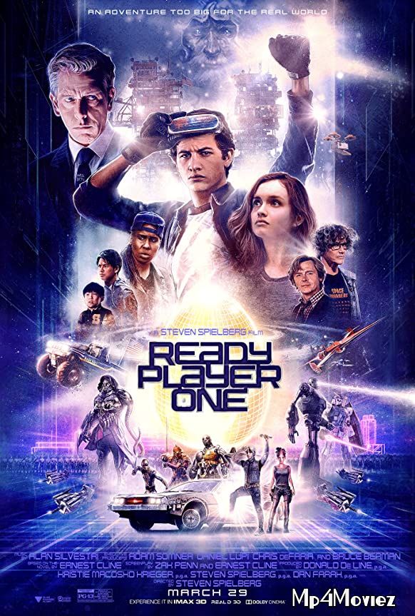 poster of Ready Player One 2018 Hindi Dubbed Full Movie