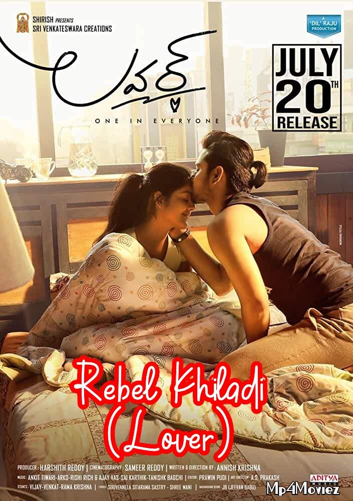 poster of Rebel Khiladi (Lover) 2020 Hindi Dubbed HDRip