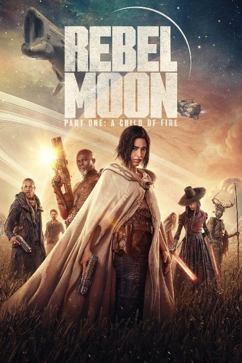 poster of Rebel Moon Part One: A Child of Fire (2023) ORG Hindi Dubbed Movie