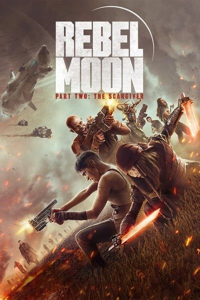 poster of Rebel Moon Part Two: The Scargiver (2024) ORG Hindi Dubbed Movie