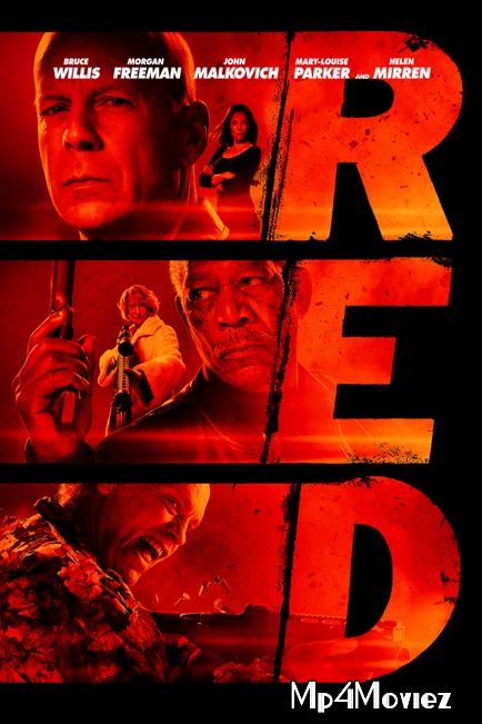 poster of Red (2010‪)‬ Hindi Dubbed BRRip