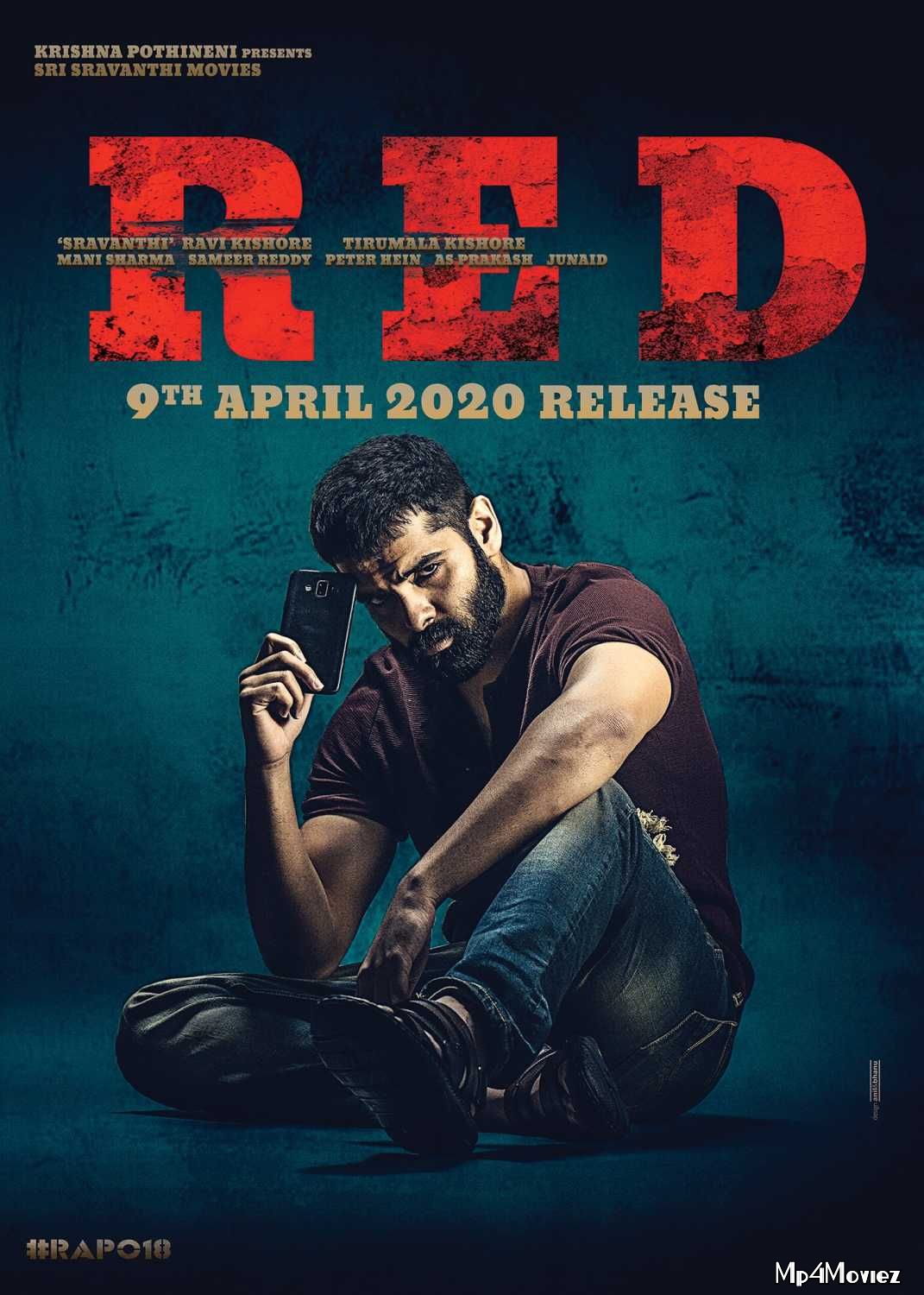 poster of Red (2021) Hindi Fan Dubbed HDRip