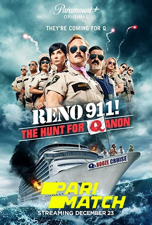 poster of Reno 911: The Hunt for QAnon (2021) Bengali (Voice Over) Dubbed WEBRip