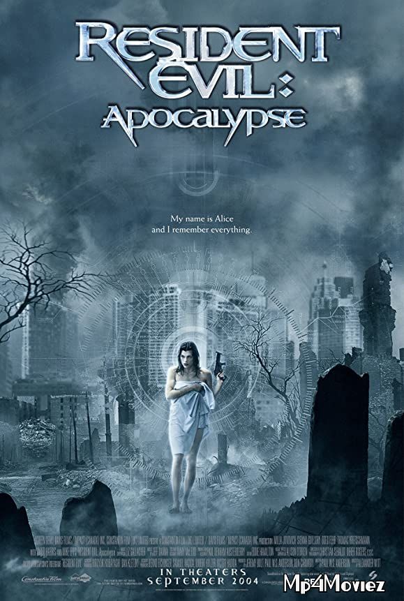 poster of Resident Evil Apocalypse (2004) Hindi Dubbed BluRay