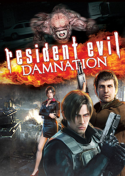 poster of Resident Evil: Damnation 2012 Hindi Dubbed Movie