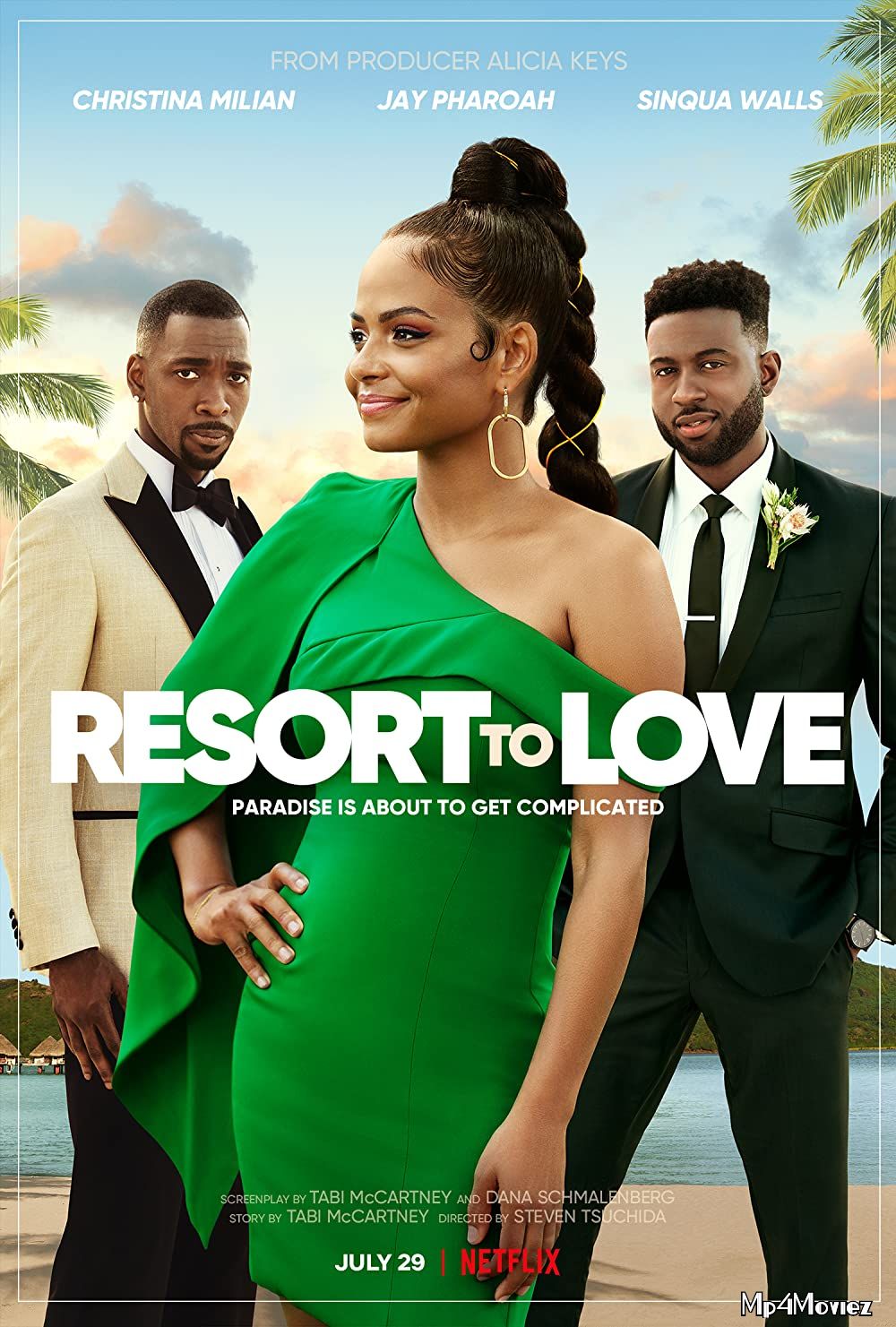 poster of Resort to Love (2021) Hindi Dubbed NF HDRip