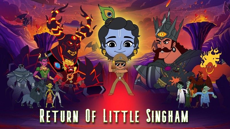 poster of Return Of Little Singham (2022) Hindi HDRip