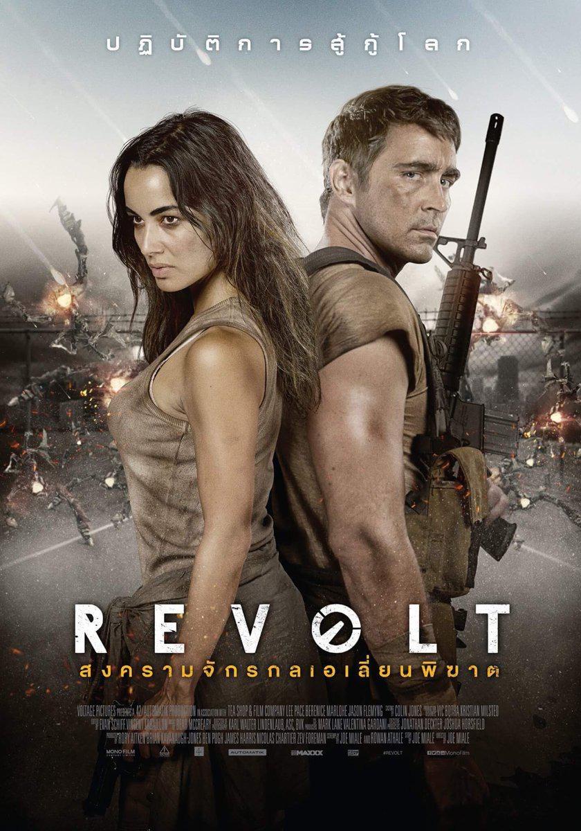 poster of Revolt (2017) Hindi ORG Dubbed BluRay