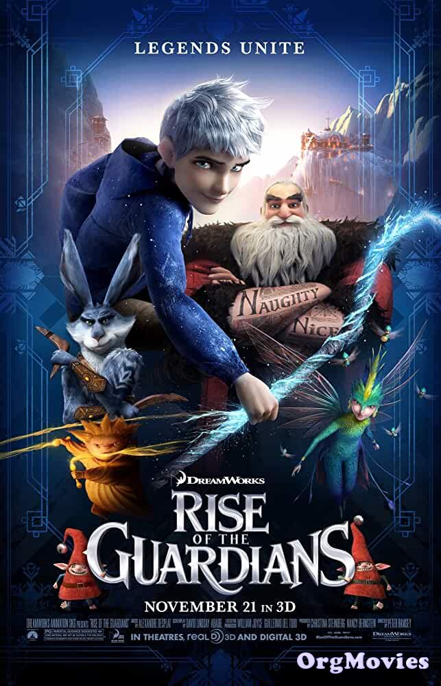 poster of Rise of the Guardians 2012 Hindi Dubbed Full Movie