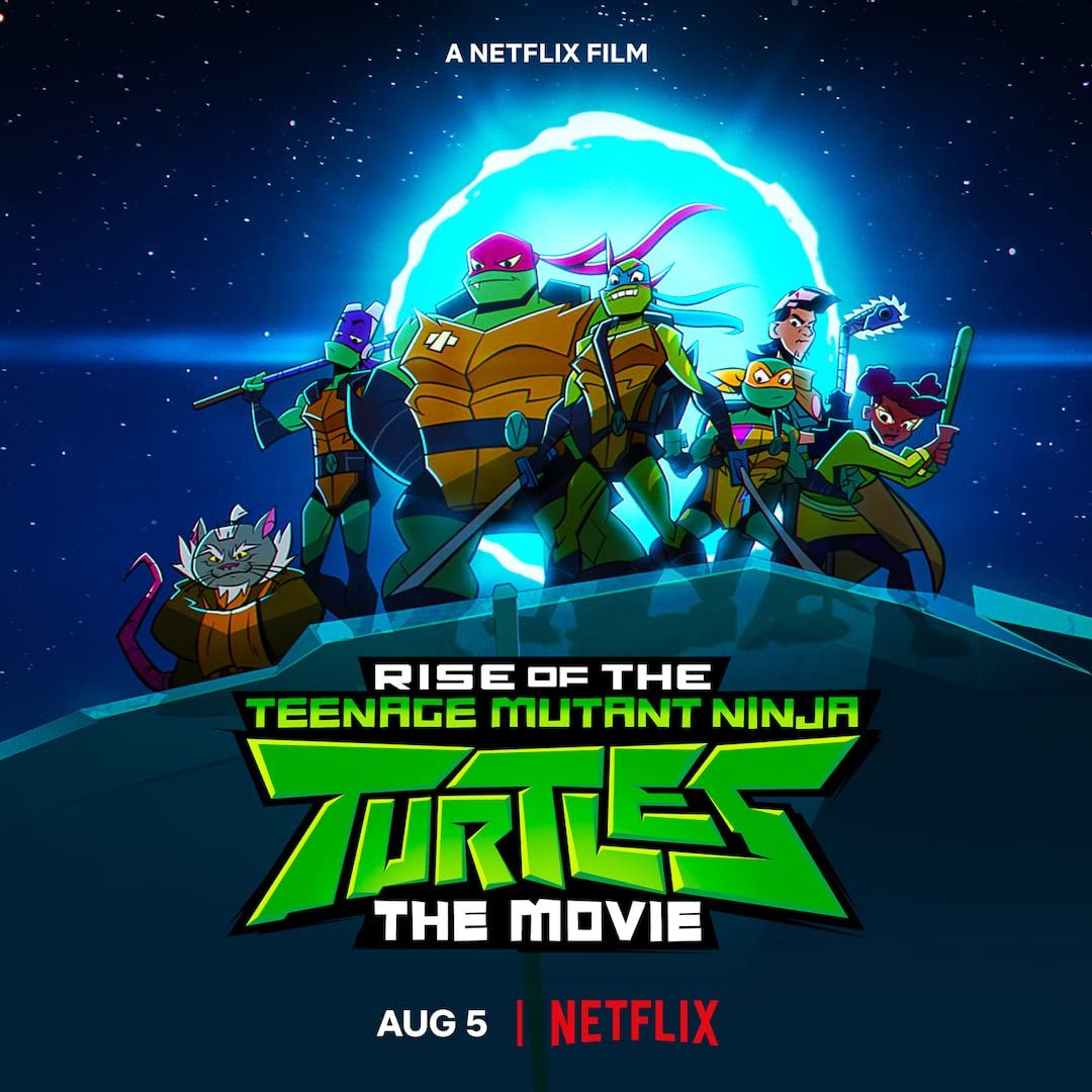 poster of Rise of the Teenage Mutant Ninja Turtles: The Movie (2022) Tamil Dubbed HDRip