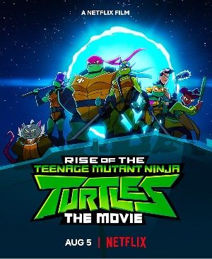 poster of Rise of the Teenage Mutant Ninja Turtles: The Movie (2022) Telugu Dubbed HDRip