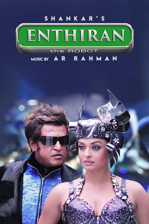 poster of Robot (Enthiran) 2010 Hindi Dubbed Movie