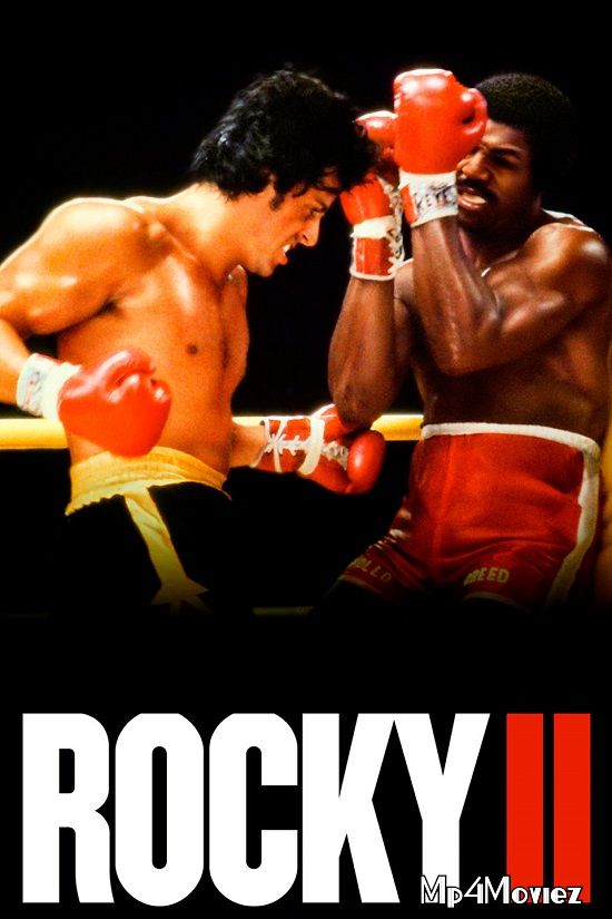 poster of Rocky II (1979) Hindi Dubbed BluRay