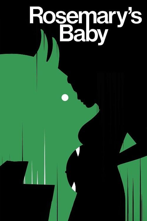 poster of Rosemarys Baby (1968) Hindi Dubbed Movie