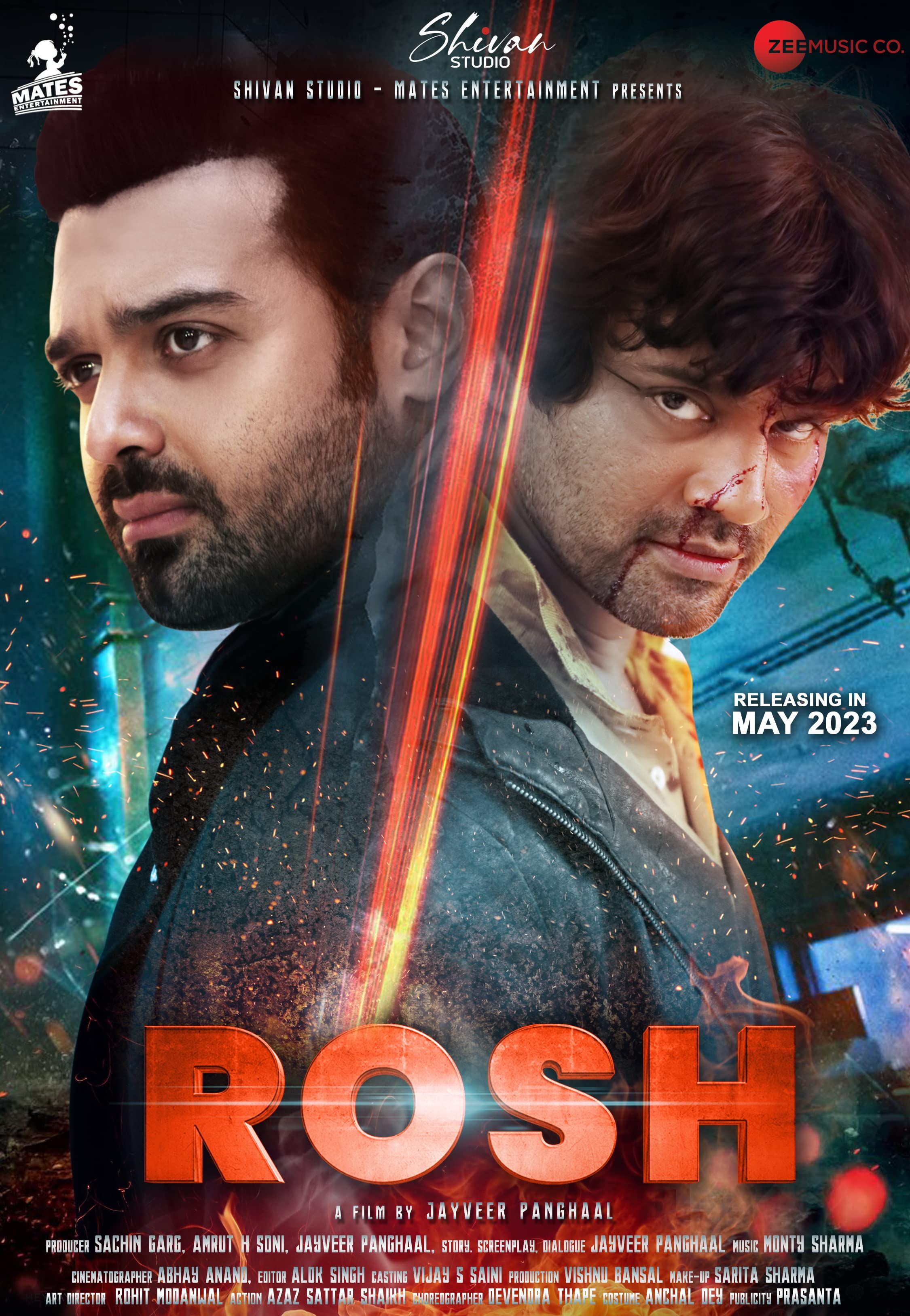 poster of Rosh (2023) Hindi HDRip