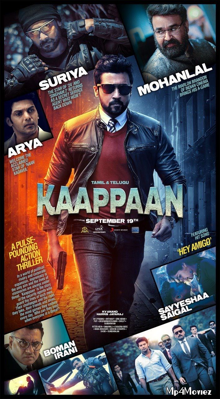 poster of Rowdy Rakshak (Kaappaan) 2021 Hindi ORG Dubbed UNCUT HDRip