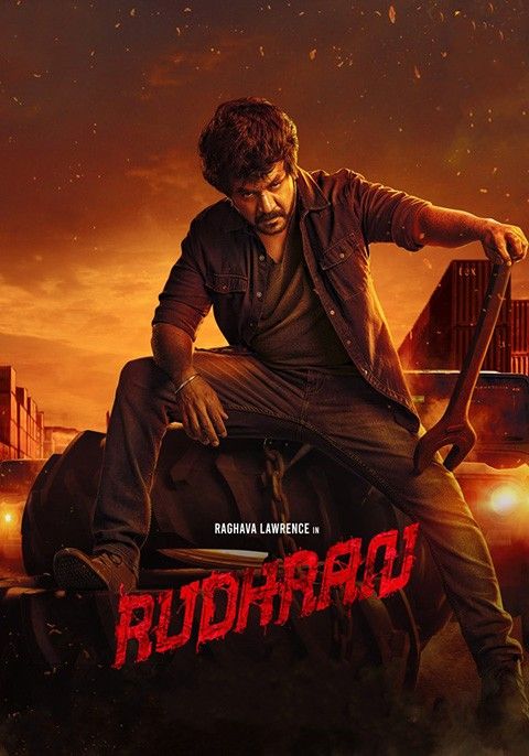 poster of Rudhran (2024) ORG Hindi Dubbed Movie