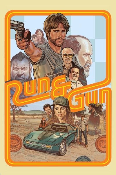 poster of Run and Gun (2022) Hindi ORG Dubbed NF HDRip